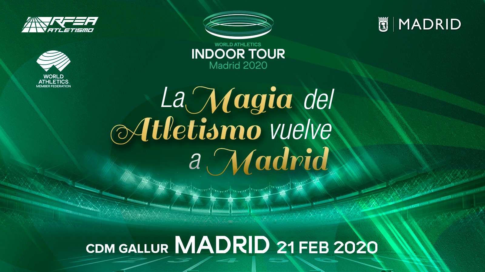 La final del World Indoor Tour de Atletismo será en Madrid Revista