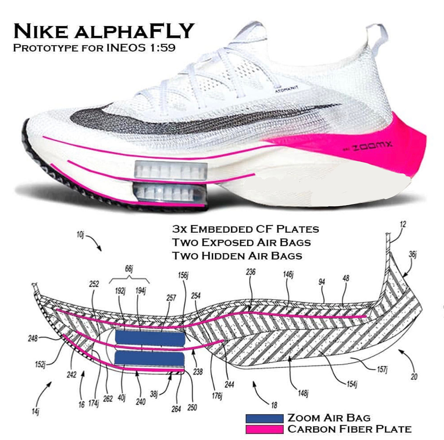 alpha fly nike running shoes